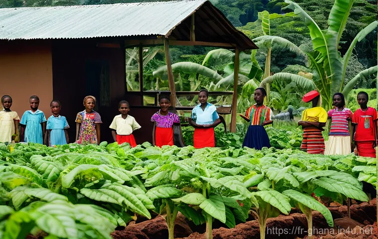 가나 카카오 생산 세계 2위 이유 - **Prompt 2: Generations of Ghanaian Cocoa Farmers at Work**
    "An authentic and heartwarming image...